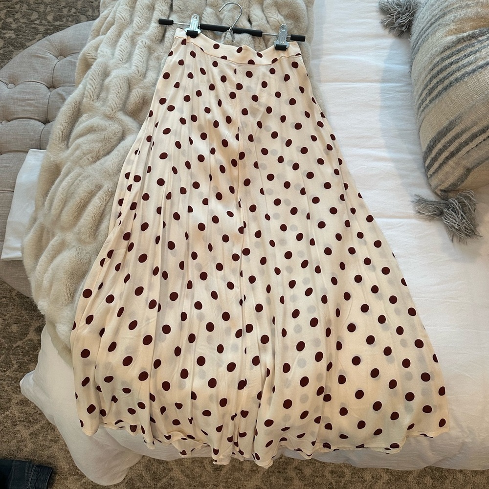 *NWT* Mango Polka Dot Skirt